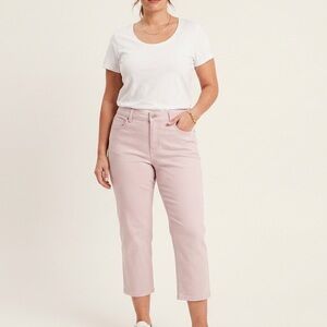 Jones New York Madison Women’s Capris – Soft Pink Size 8 Coastal Grandma Spring